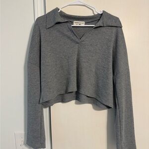 Gray Women's Top
